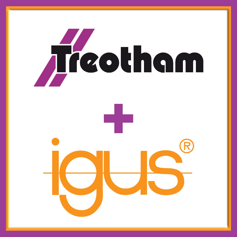 Treotham logo with igus